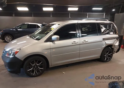 2006 Honda Odyssey Ex-L из США, поврежденный, VIN 5FNRL38716B460960